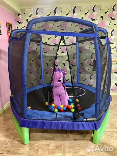 Детский батут с сеткой Hastings