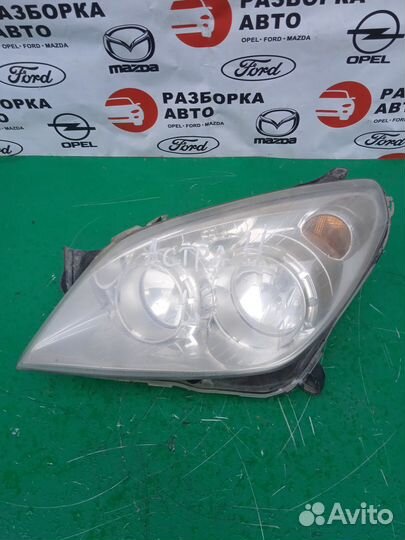 Фара левая Opel Astra H