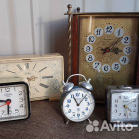 Настольные часы – будильник «ALLEGRO», РЧЗ, СССР, 1970 год. Редки - купить  недорого б/у на ИЗИ (76664408)
