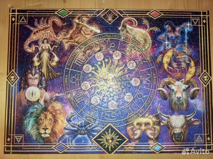 Пазл Trefl спиральный 1040 Знаки зодиака пазлы