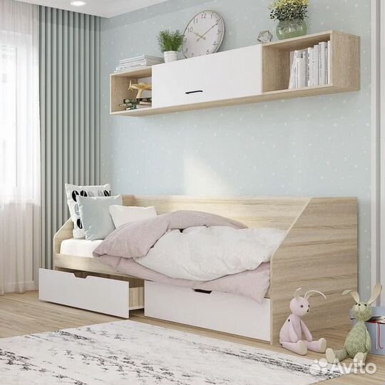 Кровать (2 ящика) Анталия + полка Анталия