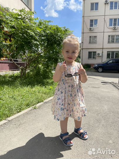 Платье для девочки 92