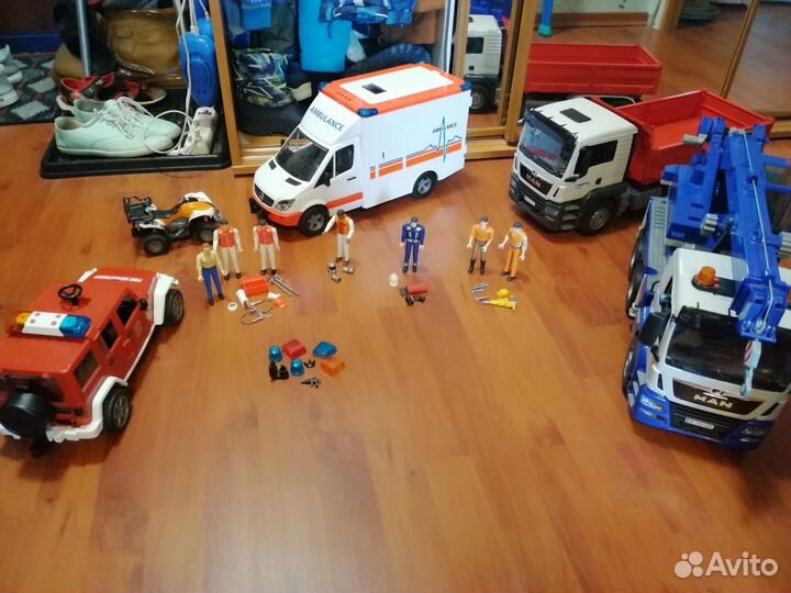 Bruder машины и фигурки