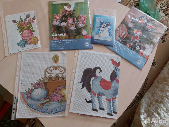 Вышивка крестиком (полный комплект)