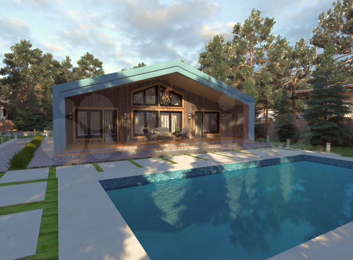 Дом 150 м² на участке 14 сот.