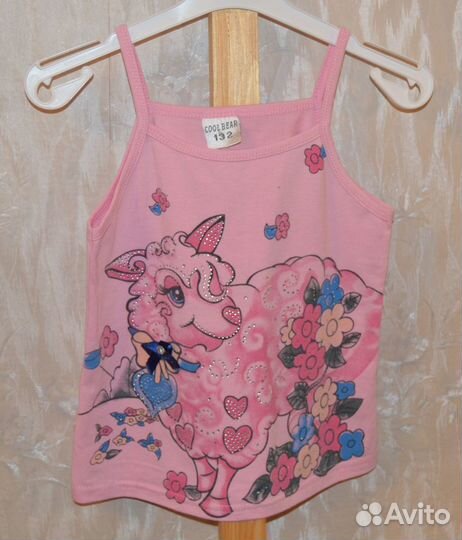 Топ топик безрукавка блузка жилетка р 128.170