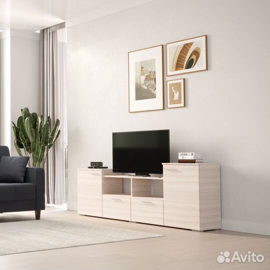 Тв-тумба Парус-951g дуб сонома под тв телевизор