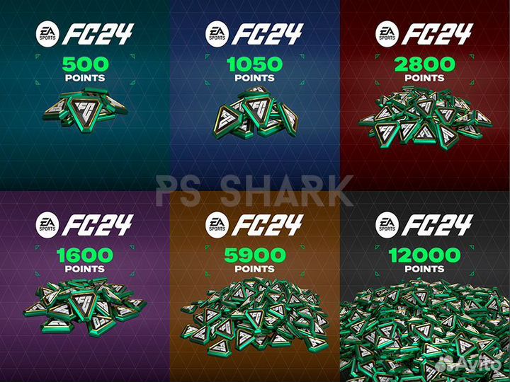 FC 24 points поинты для PS4 & PS5 (Турция)