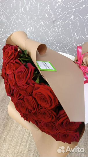 Букет из 51 розы 70 см