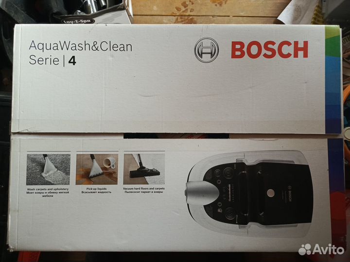 Моющий пылесос bosch