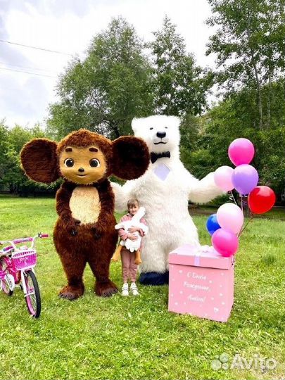 Аниматор Мишка Зайка Ростовые куклы