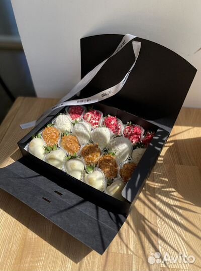 Набор клубники в бельгийском шоколаде