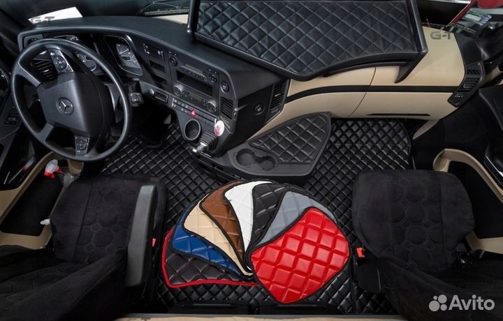 Автомобильные коврики экокожа