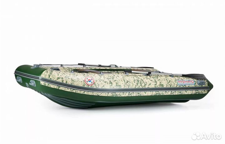 Лодка mishimo rapid 380 PRO Камуфляж пиксель