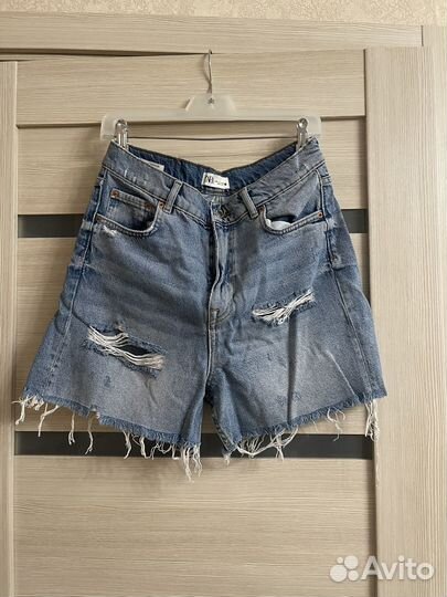 Джинсовые шорты zara