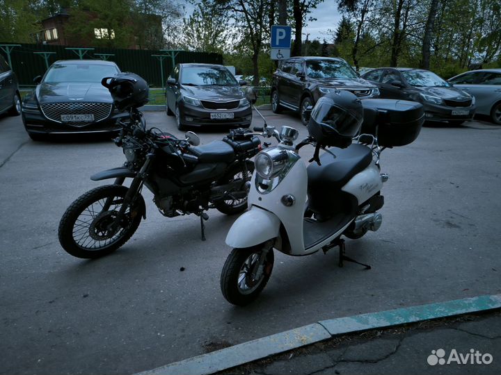 Скутер, мопед vento retro тюнинг