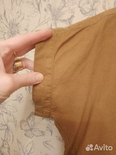 Блузка uniqlo Япония лен