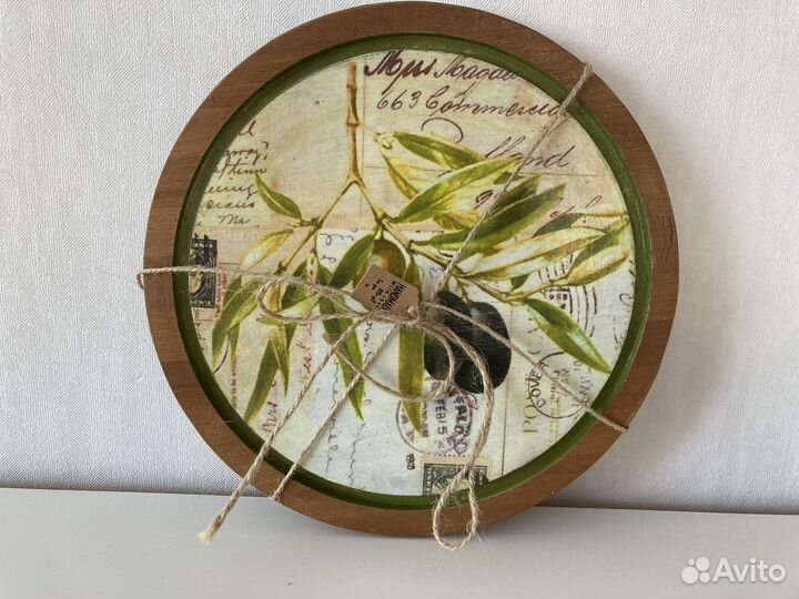 Новый деревянный поднос блюдо для закусок