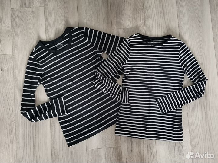 Лонгслив тельняшка XS