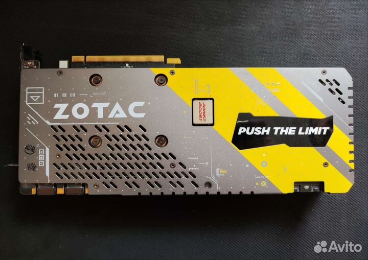 Видеокарта Zotac gtx 1080 8gb AMP Extreme