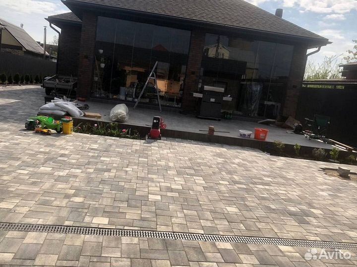 Брусчатка заказ от 120 м2