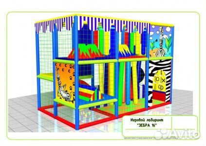 Сборка детских игровых лабиринтов