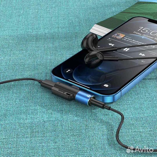 Адаптер переходник lightning на 3,5mm