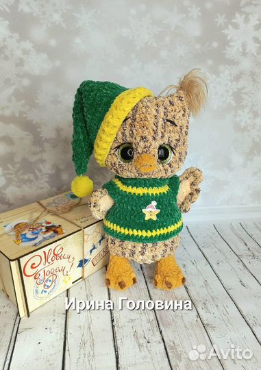 Сова, медвежонок игрушки ручная работа