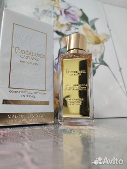 Парфюмерная вода lancome tubereuses castane