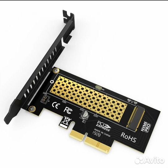 Переходник pci-e m2 ssd новый