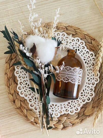 Мини букет из сухоцветов на стол