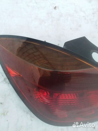 Opel astra h gtc фонарь задний левый 3дв