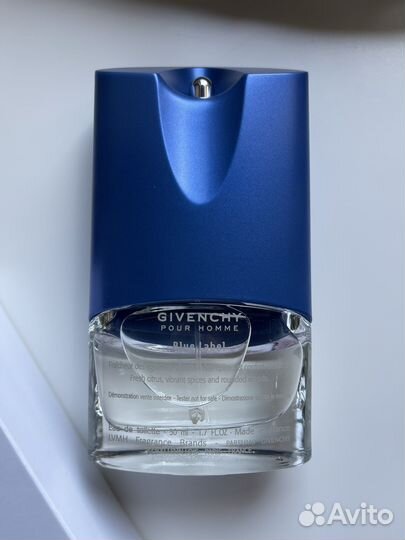 Парфюм givenchy Pour Homme Blue Label EDT 50 мл