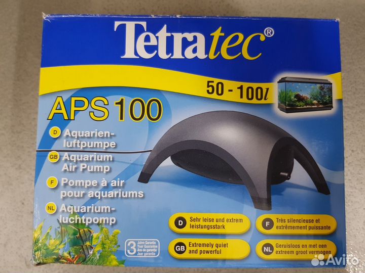 Аквариумный компрессор Tetra APS 100