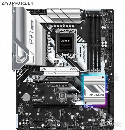 Материнская плата ASRock Z790 PRO RS/D4 ATX LGA 17