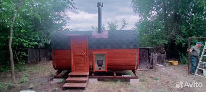 Баня бочка от производителя
