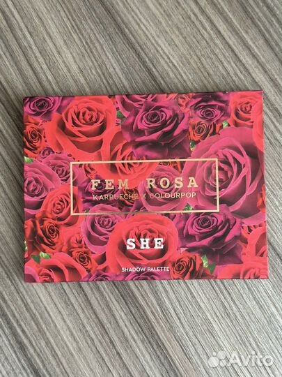 Палетка теней Colourpop She Fem Rosa