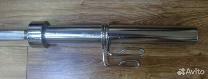 Гриф Олимпийский хромированный 2200 мм, D - 50 м