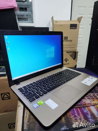 Свежий ноутбук Asus N5000 8gb MX110 2gb