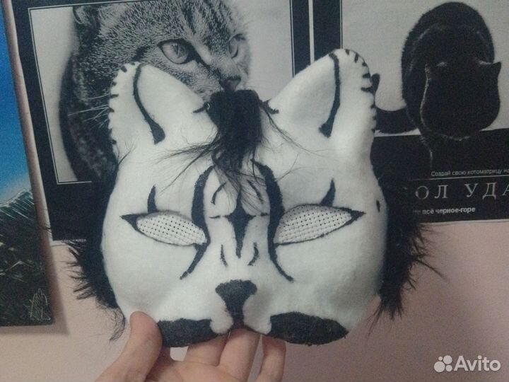 Кот,кошка маска для квадробики