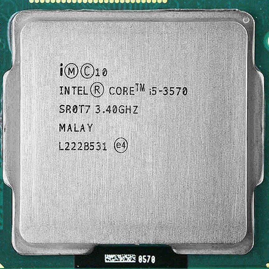 [SR0T7] Процессор Intel Core I5-3570 3.40 Ghz Sr0t7