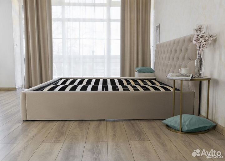 Кровать двуспальная новая 200х200 Барокко