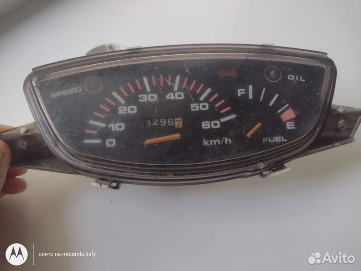 Honda Dio 34 - 35 приборная панель