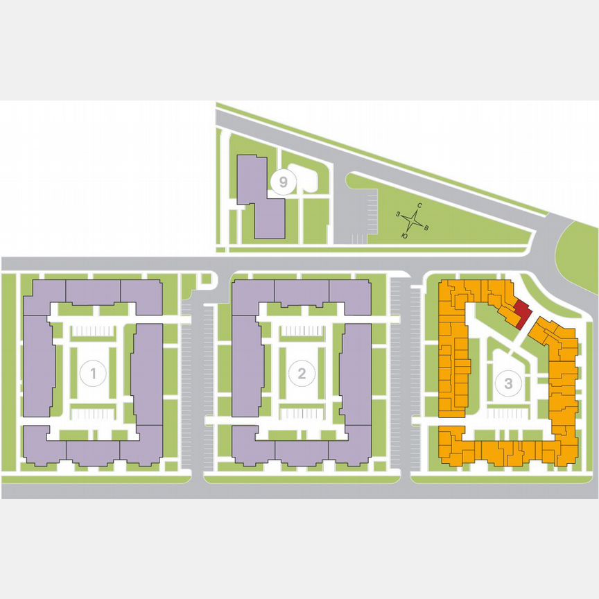 3-к. квартира, 70,2 м², 1/4 эт.