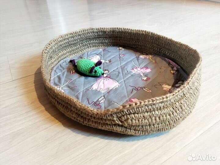 Лежанка для кошек (собачек) Джут (заказ)