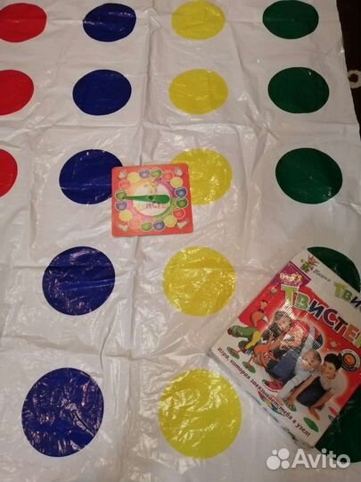 Твистер напольная игра