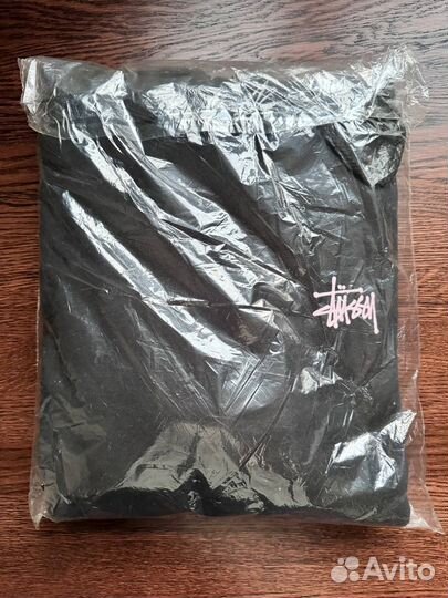 Худи stussy чёрное, разм L