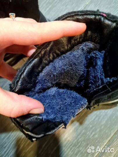 Зимние ботинки 24 размер