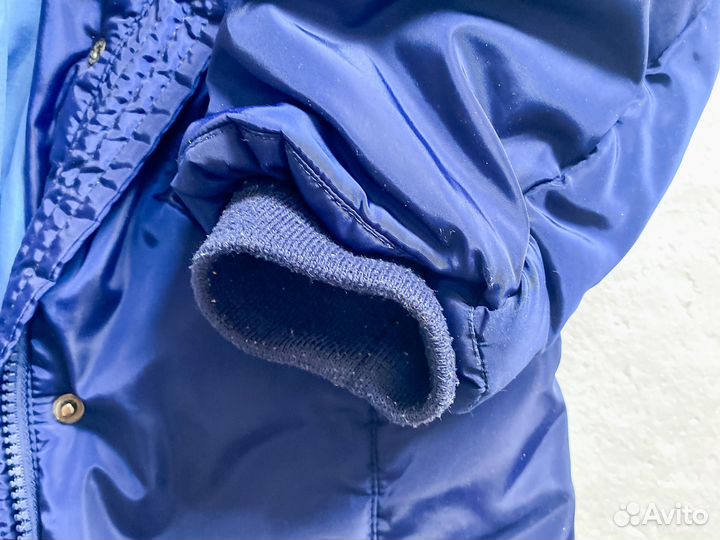 Куртка для девочки на весну синяя 122 Incity