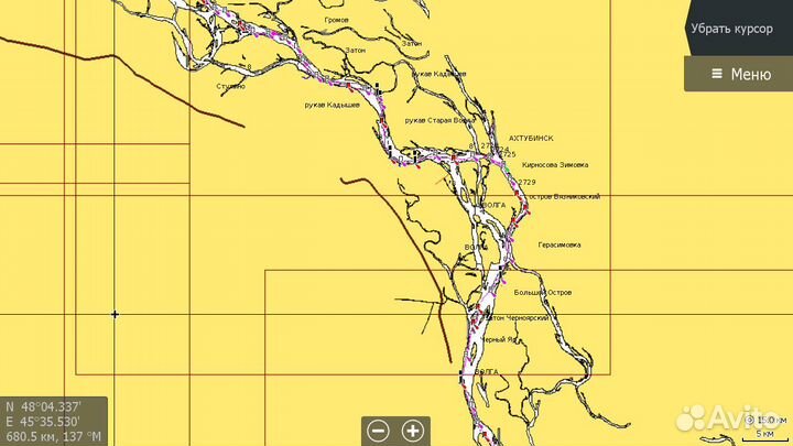 Карта глубин Navionics EU652L 52XG Gold